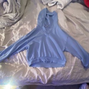 cropped hoodie